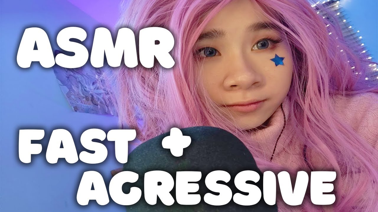 ASMR LoL Seraphine Cosplay Fast and Aggressive Triggers: Wooden Brush, Brush, Scratching, and Glass