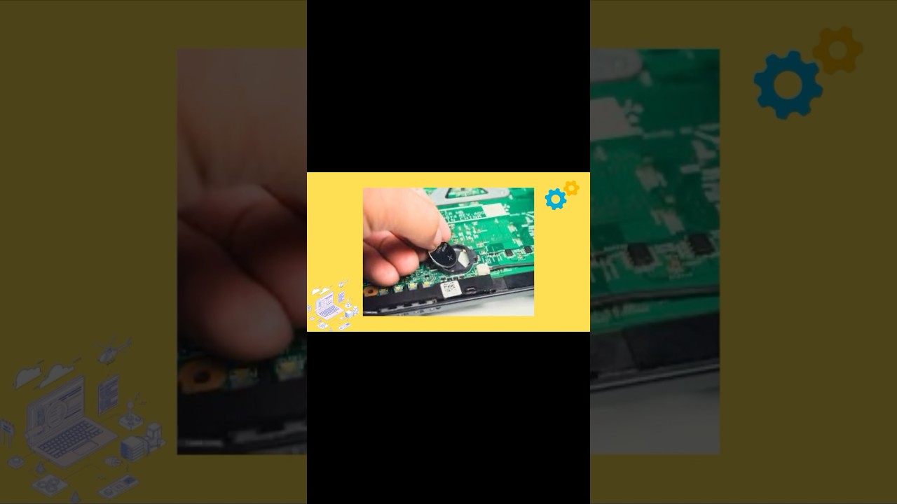 CMOS is basically a battery? #tutorial #computer #battery