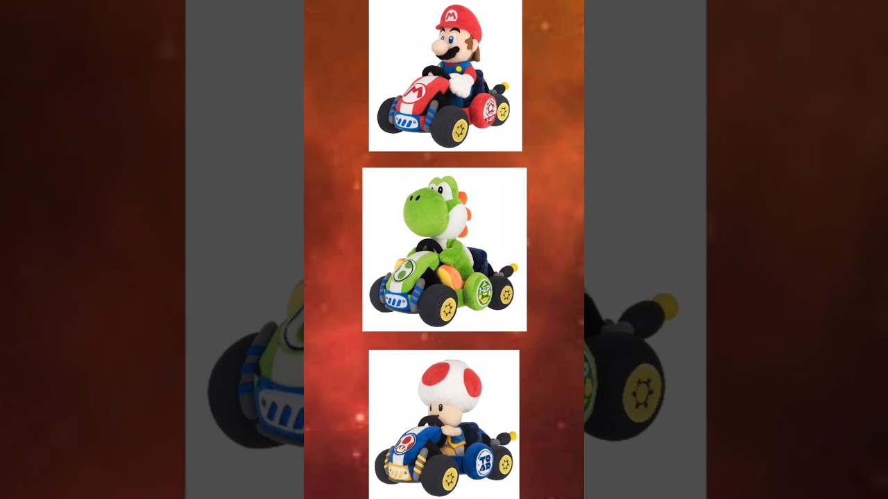 Brand New Mario Kart Plushs? #mariokartworld #plush #opinion