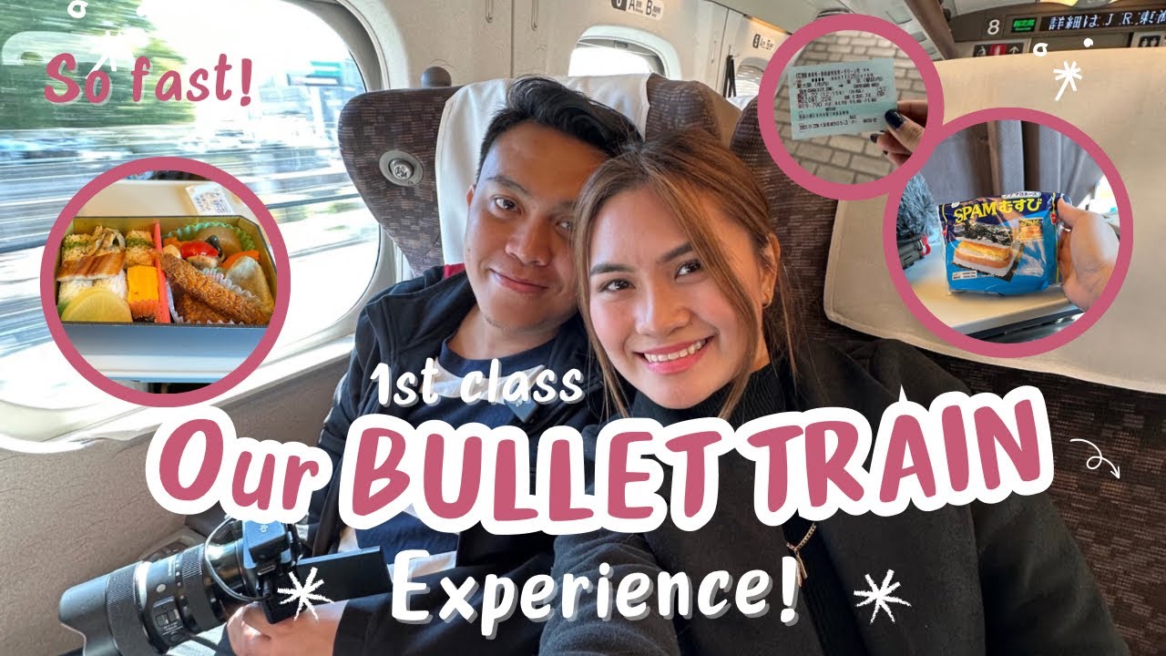 Nag-date sa BULLET TRAIN | Osaka to Tokyo 🚅✨💕