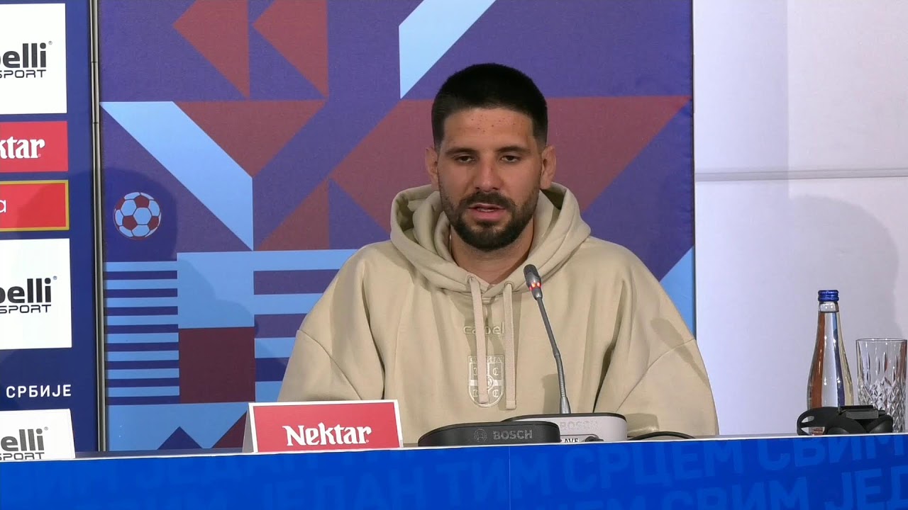 Veljko Paunović i Aleksandar Mitrović pred utakmicu protiv Saudijske Arabije | SC FSS, 30. 3. 2026