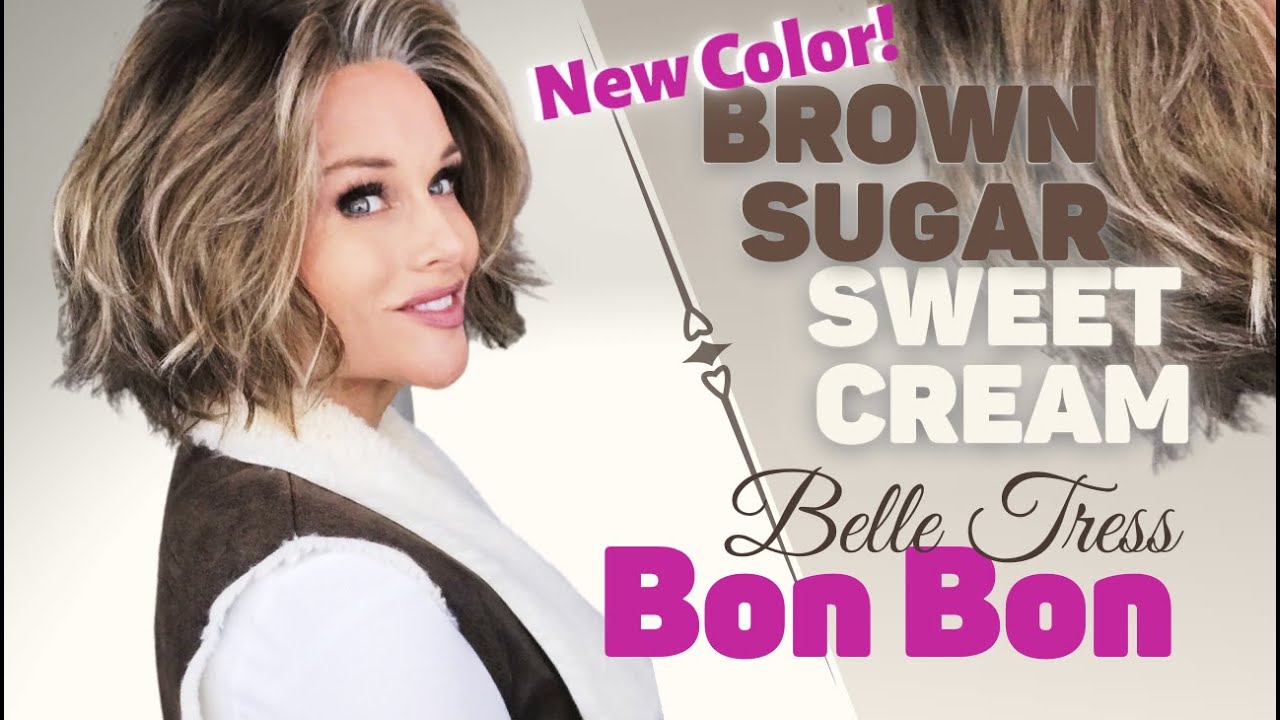 Belle Tress BON BON Wig Review | WOW! [NEW] BROWN SUGAR SWEET CREAM | Must See CHANGES in BON BON!