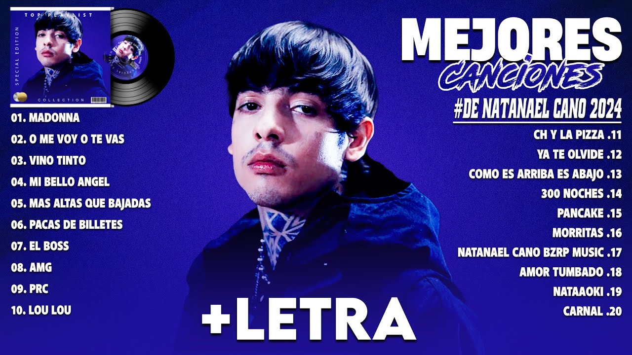 Natanael Cano Mix 2024 ~ Las 20 Mejores Canciones de Natanael Cano 2024 ~ Álbum Completo (Letra)