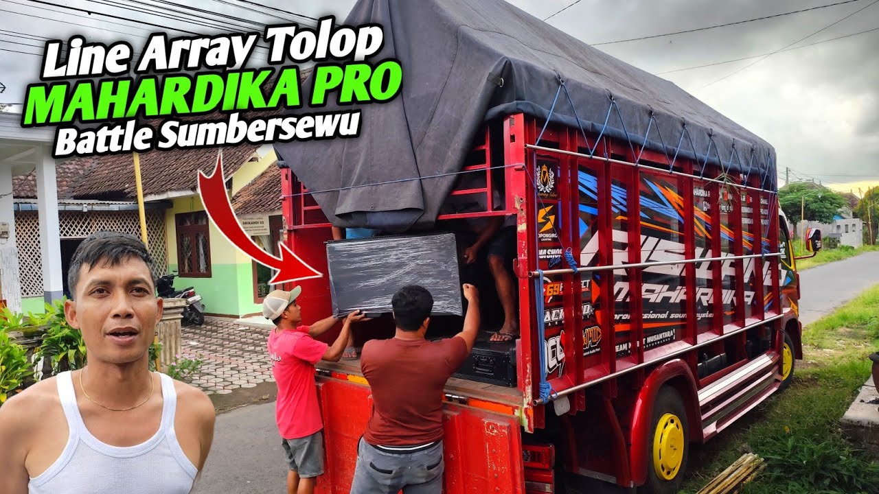 Mahardika Pro Persiapan Battle Sumbersewu Line Array Tolop Di Bawa Pulang..!! 