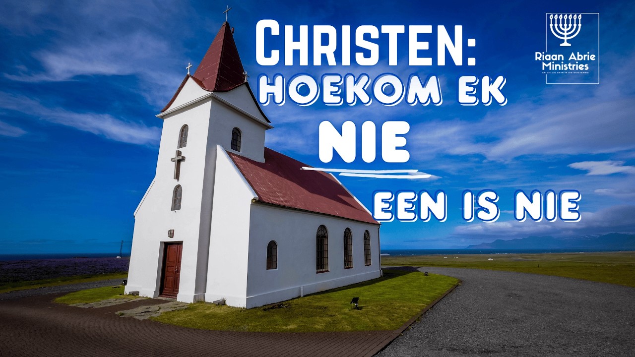 Shabbat Shalom: Christen - Hoekom Ek NIE Een Is Nie| Riaan Abrie Ministries