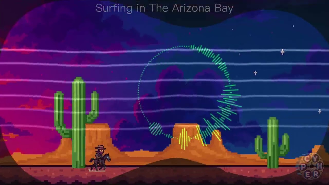 Surfing in the Arizona Bay (Visual Instumental)