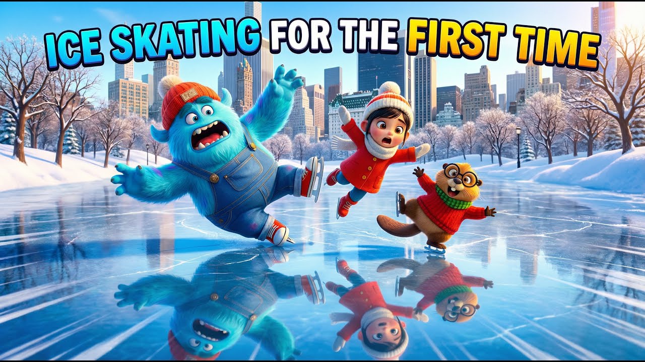Ice Skating for the First Time ⛸️