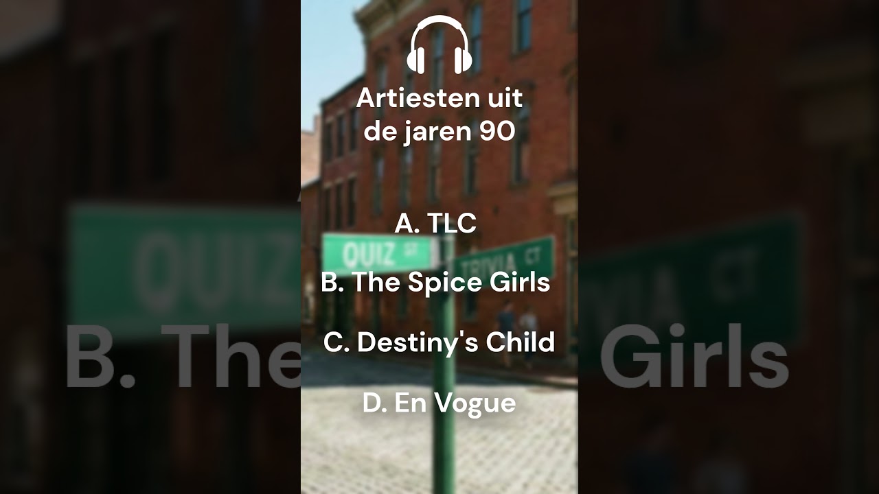 90's Music Artist Trivia (Part 1) | In het Nederlands
