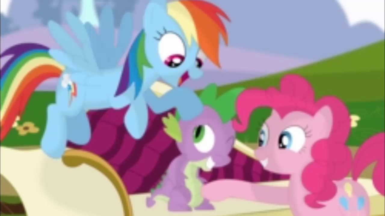 MLP Spike X Rainbow Dash (SpikeDash,RainbowSpike) (Всегда буду с тобой)