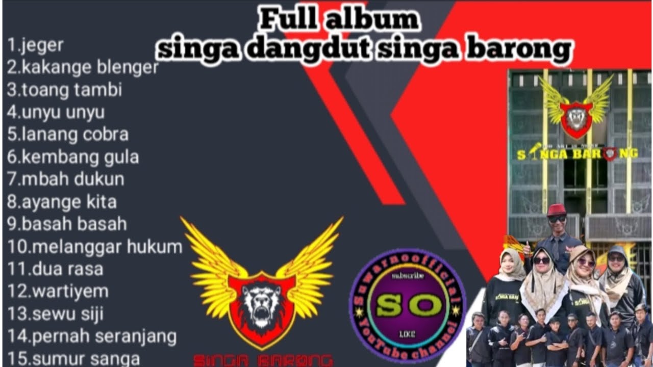 FULL ALBUM || SINGA DANGDUT - SINGA BARONG || FULLBAS 2024 (SIBA) JANGAN LUPA SUBSCRIBER CHANNEL INI