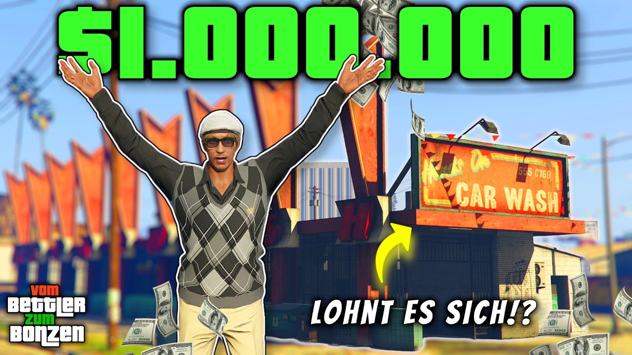 ENDLICH EINE EIGENE AUTOWASCHANLAGE!!! (OP zum Passiv Geld machen!?) | Vom Bettler zum Bonzen Ep 19