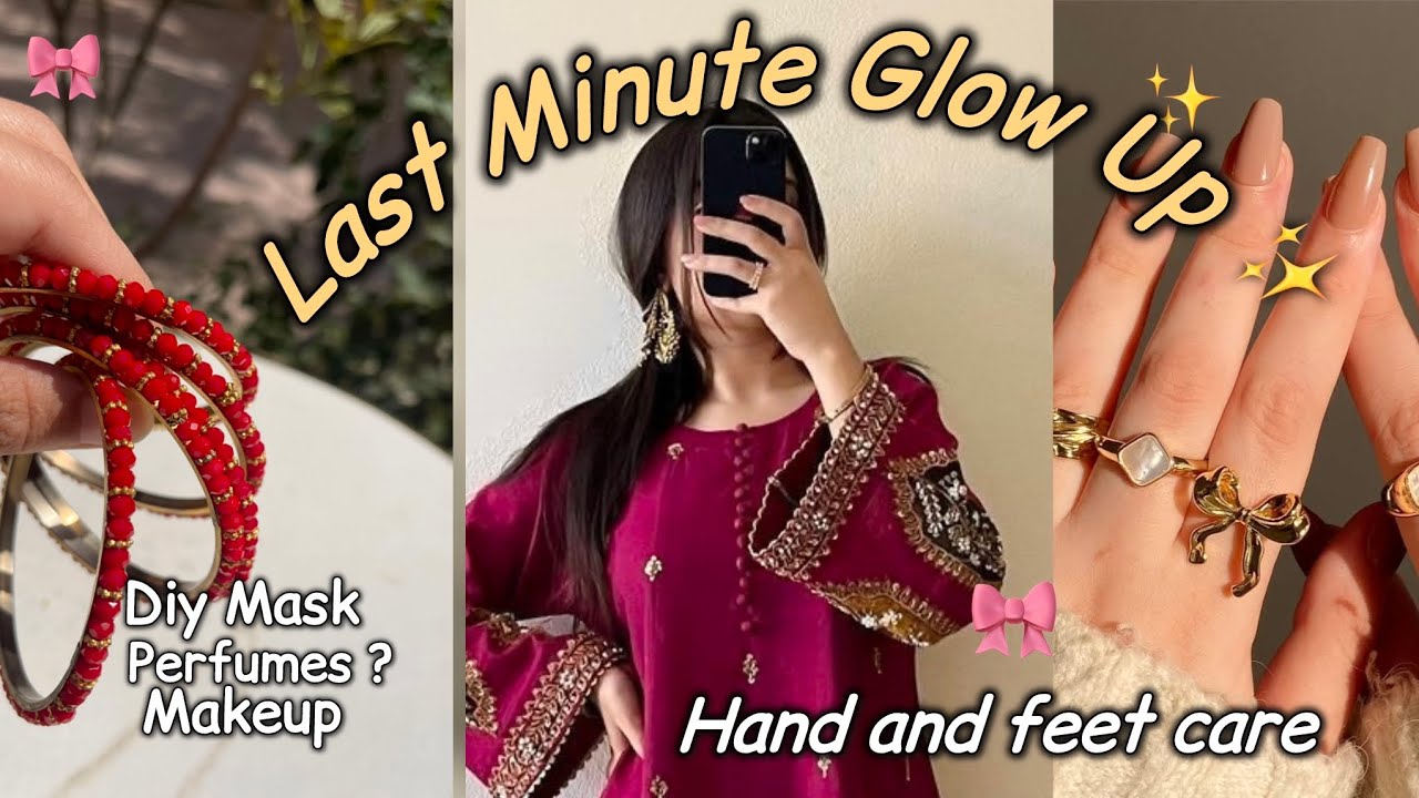 Eid Glowup Routine✨Last Minute Glow on this Eid #glowup #skincare 