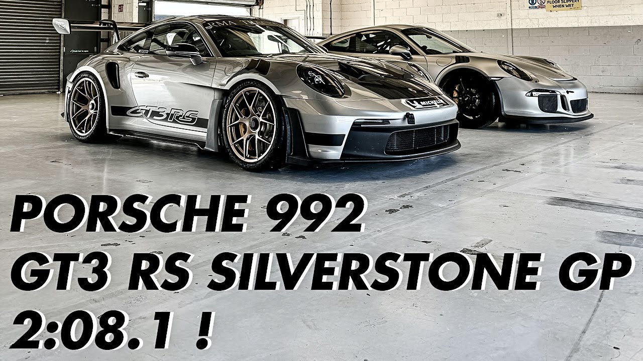 Porsche 992 GT3RS Driven by Leyton Clarke - Silverstone GP - 2:08.17