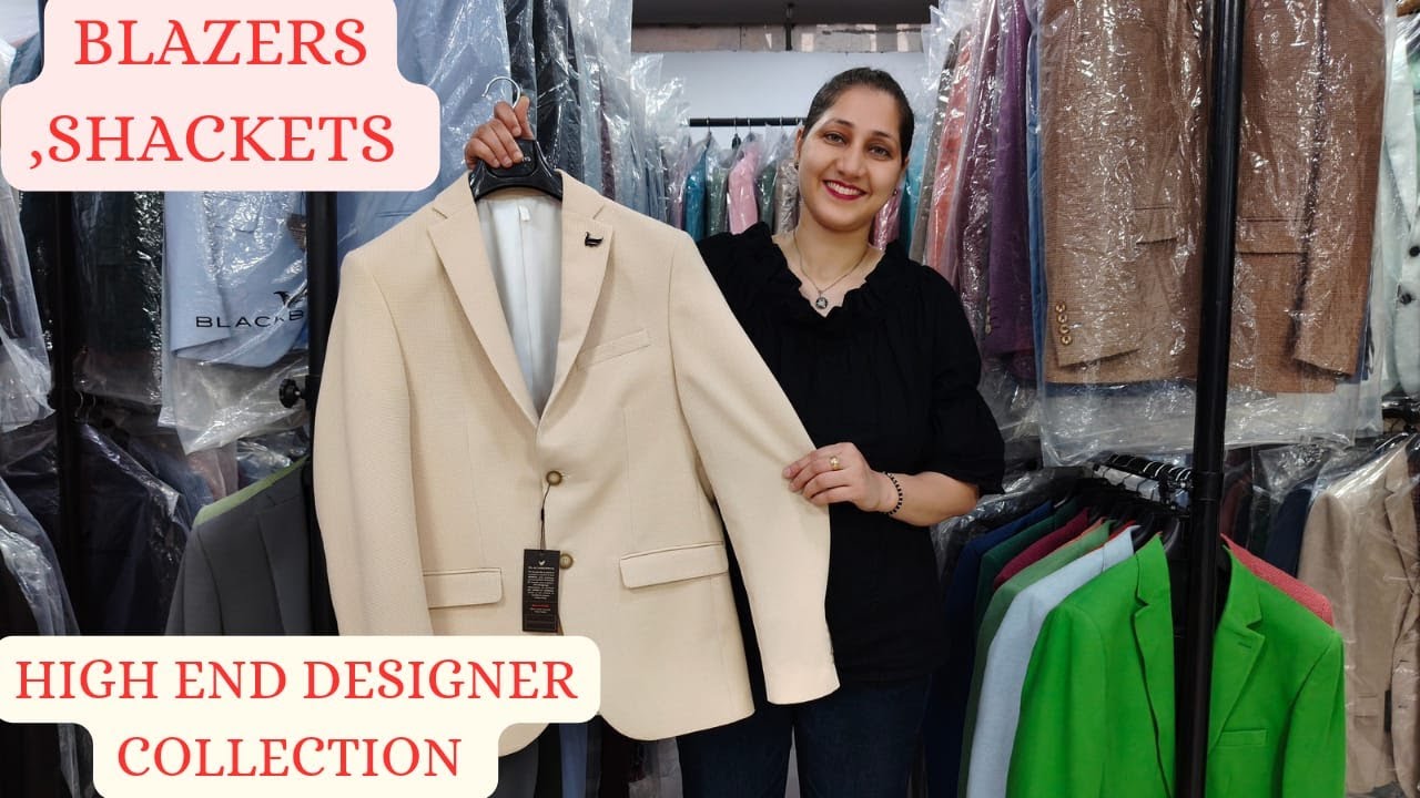 HIGH  END DESIGNER COLLECTION OF (BLAZERS &JACKETS)
