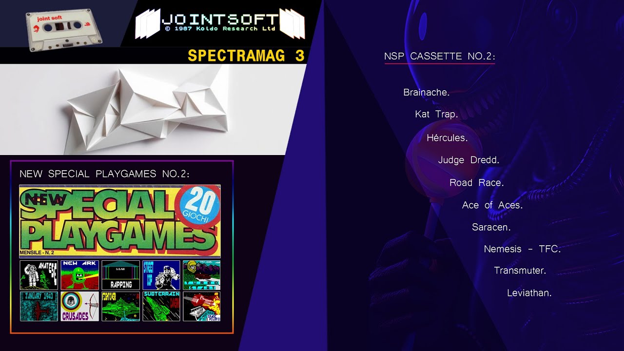 New Special Playgames No.2 (Diferido) | #Spectramag 3