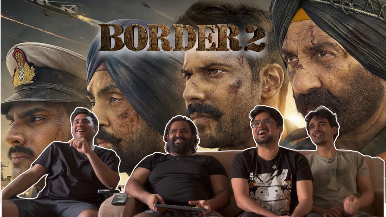 BORDER 2 TRAILER REACTION! | Sunny Deol | Varun Dhawan | Diljit Dosanjh | Ahan Shetty