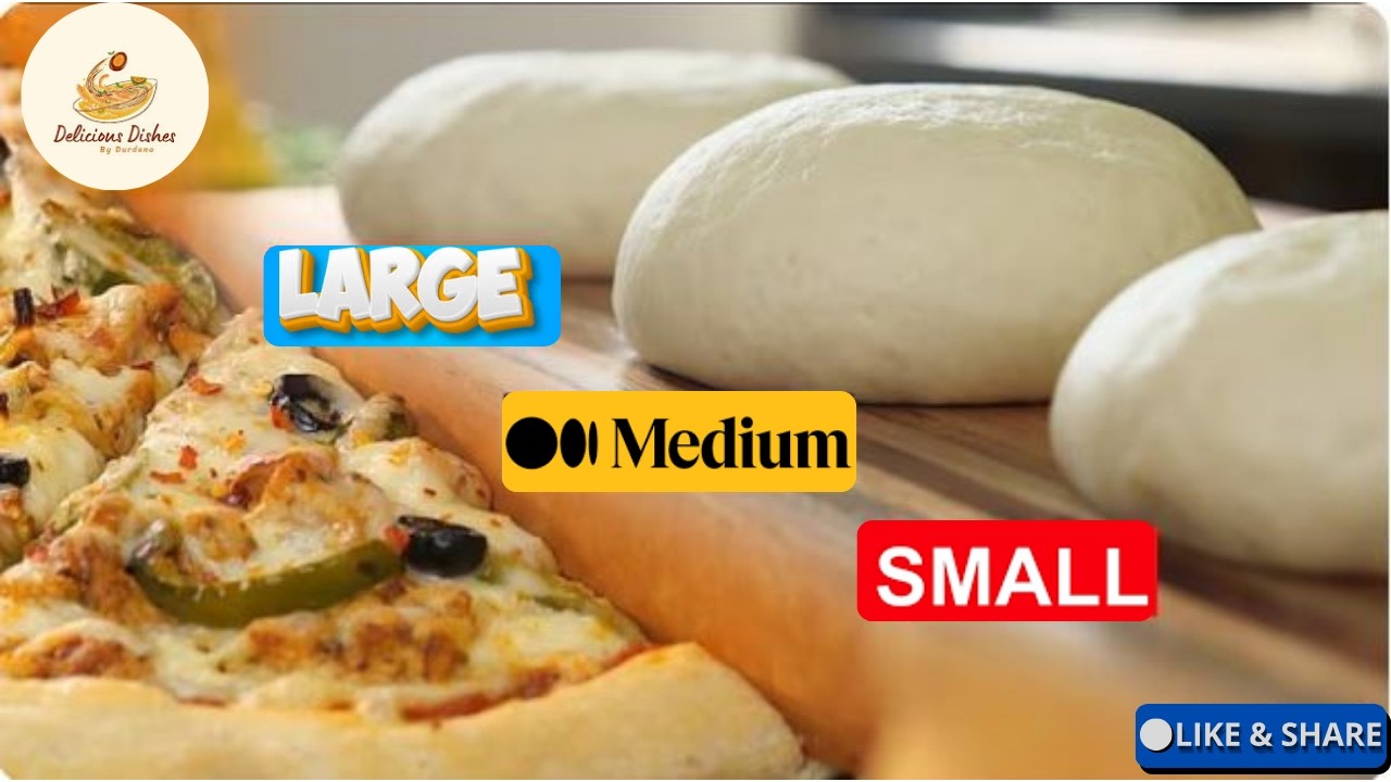 Easy Pizza Dough Recipe ||  Make Pizza Dough Perfect
