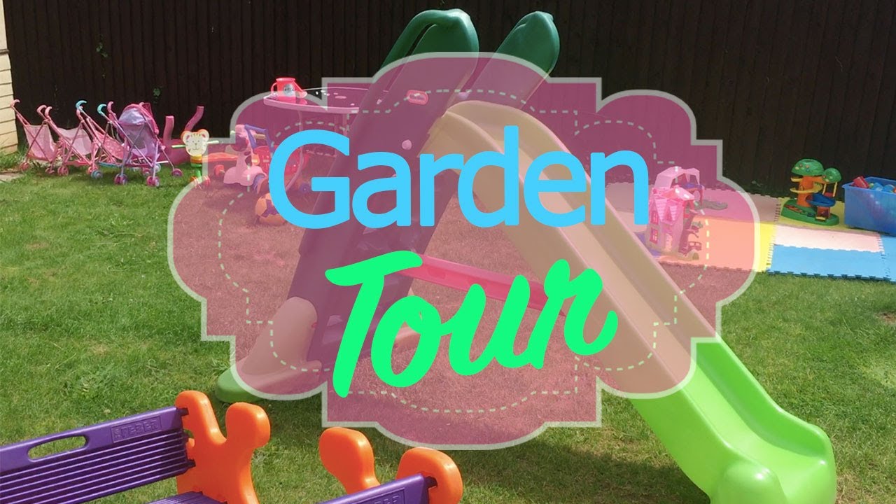 CHILDMINDER GARDEN TOUR - CHILDCARE GARDEN TOYS - INHOME CHILDCARE OUTDOOR TOYS - LOTTE ROACH