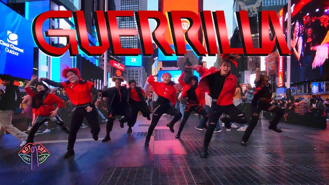 [KPOP IN PUBLIC NYC | TIMES SQUARE] Ateez (에이티즈) 'Guerrilla' Dance Cover by Not Shy Dance Crew