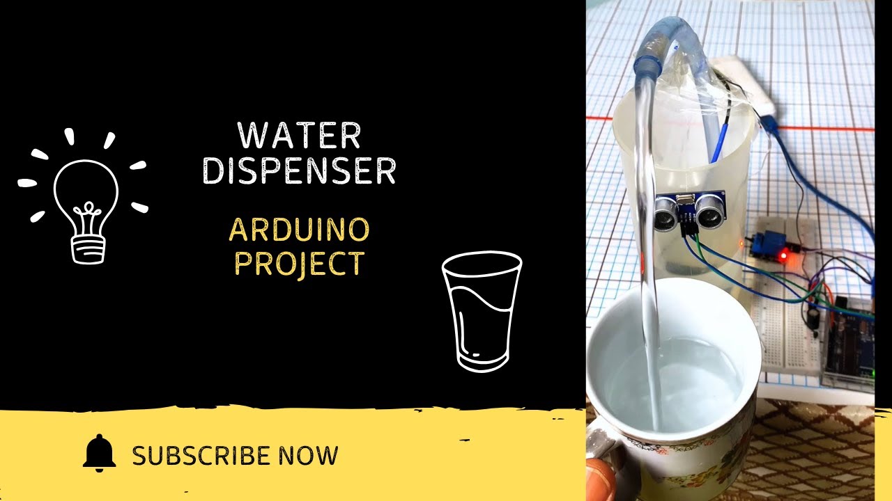 water dispenser with arduino #arduino