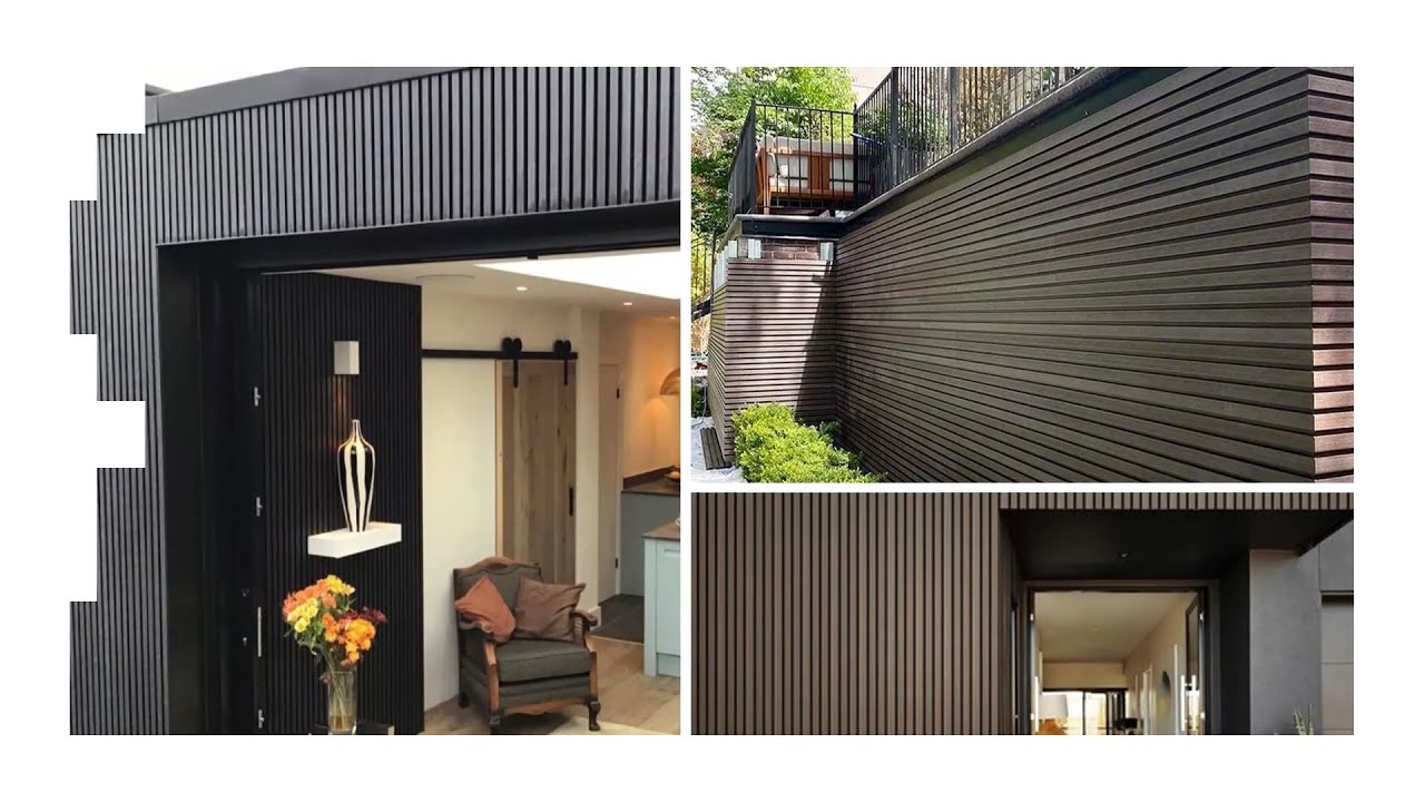 Exterior Slat Wall Paneling by Highlander Home, Outdoor wood panels for walls, UV & Weatherproof
