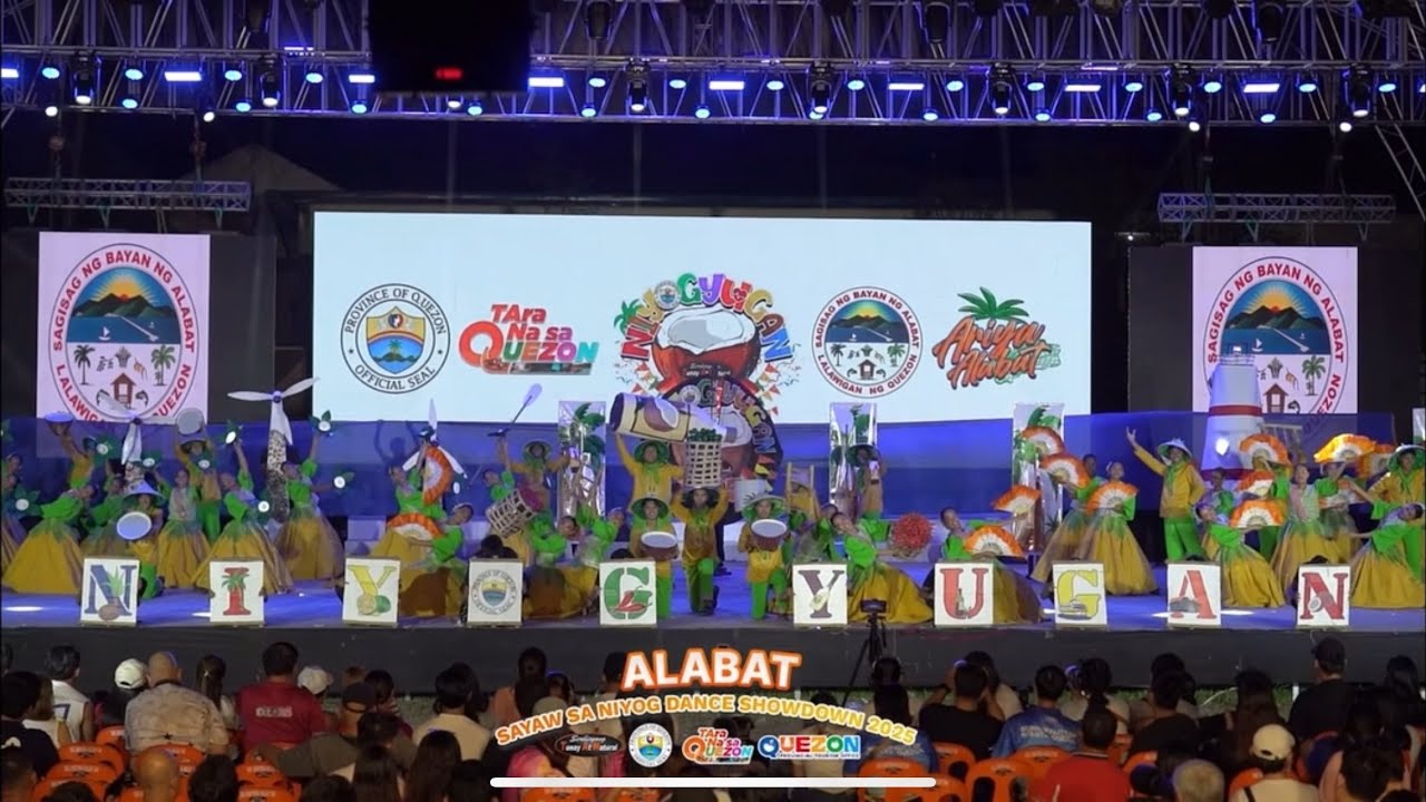 ALABAT QUEZON | SAYAW SA NIYOG | NIYOGYUGAN FESTIVAL 2025 #sayawsaniyog #niyogyuganfestival2025 