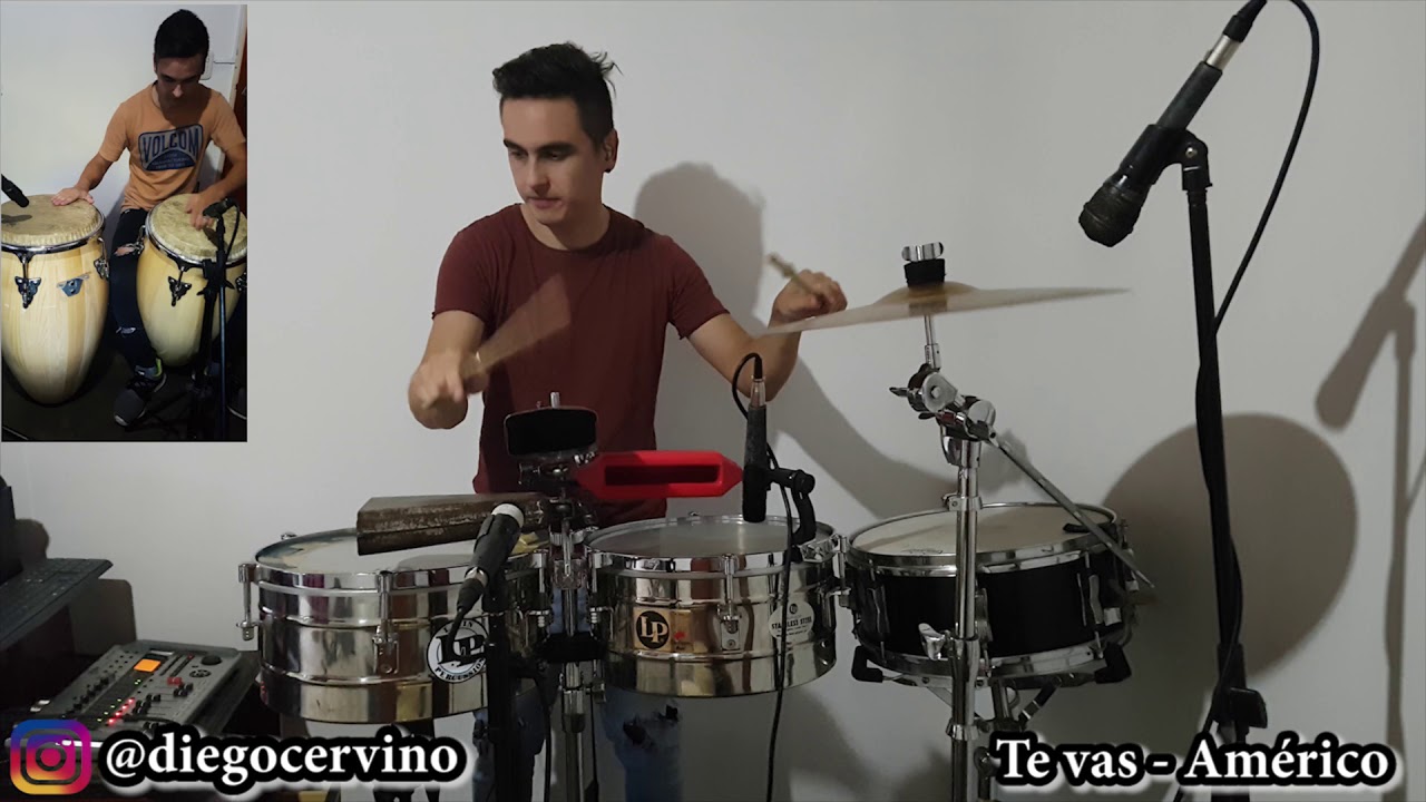 Te vas - Américo (Timbal+Congas)