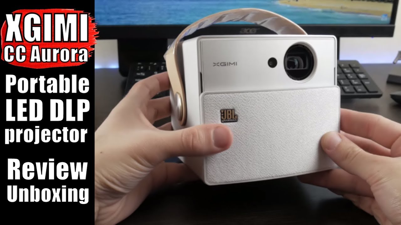 XGIMI CC Aurora REVIEW: AWESOME Portable LED DLP Projector + 3D Glasses and Tripod