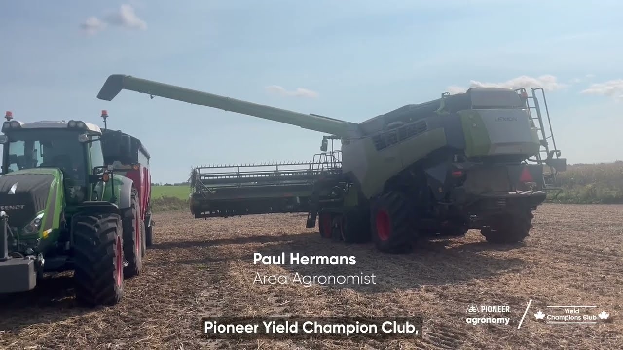 Pioneer Yield Champions Club | Agronomist Paul Hermans & Silvercrest Farms Soybean Harvest Update