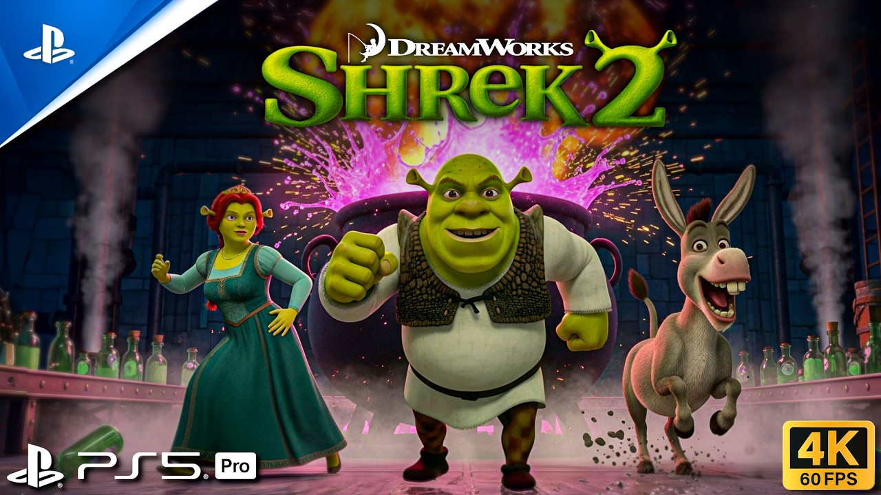 Shrek 2 - PS5™ Gameplay [4K 60FPS]