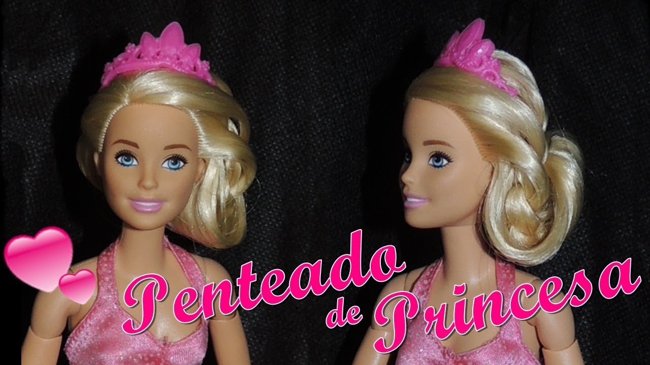 ❤Penteado de Princesa| Penteados para Barbie