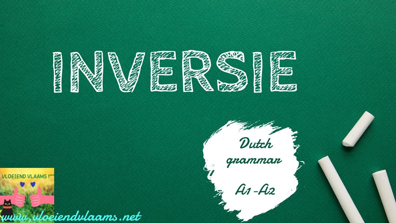 💥 Inversie 💥 Wanneer en hoe gebruik je #inversie