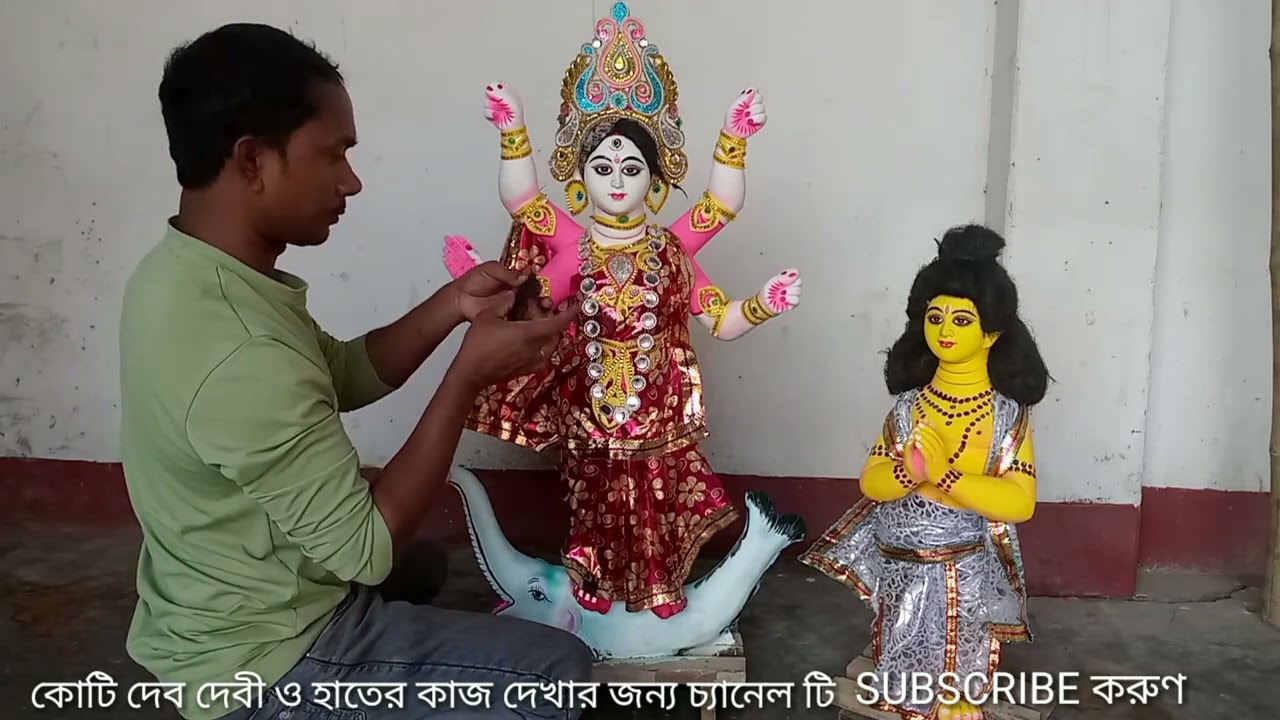 Ganga thakur banana | ganga murti making | ganga murti banana | ganga ma ganga ma #ganga #gangaaarti