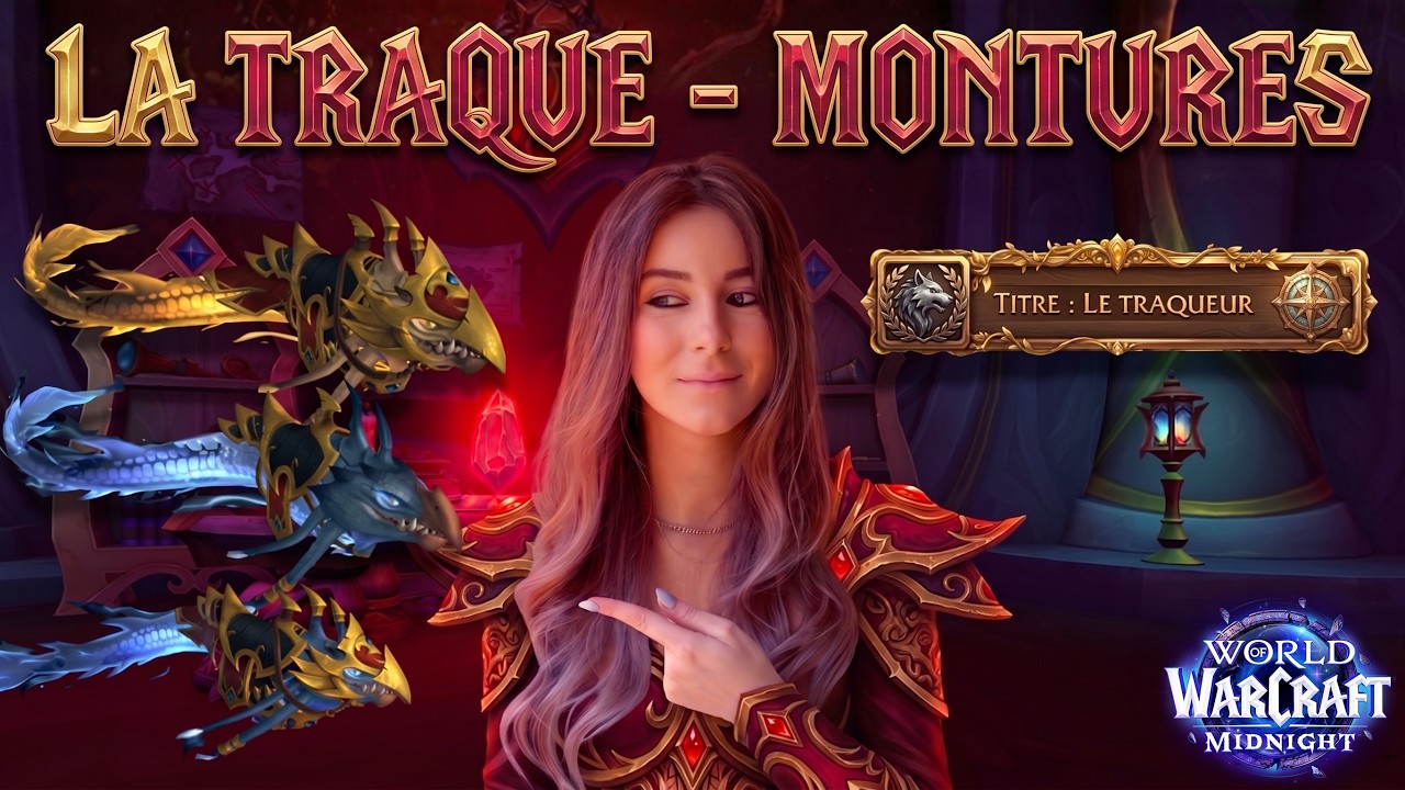 D&eacute;bloquez les Secrets de la Traque dans WoW Midnight : Montures et Titres R&eacute;v&eacute;l&eacute;s !