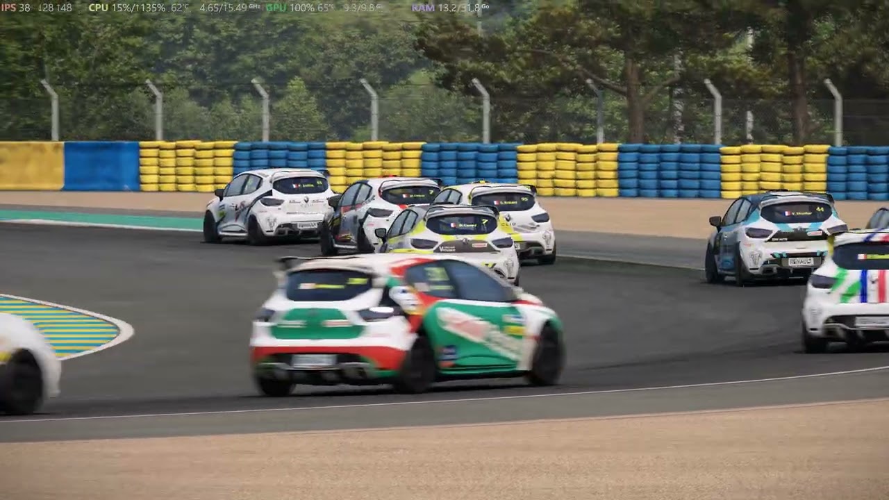 Automobilista 2 Clio Cup France at Bugatti Le Mans