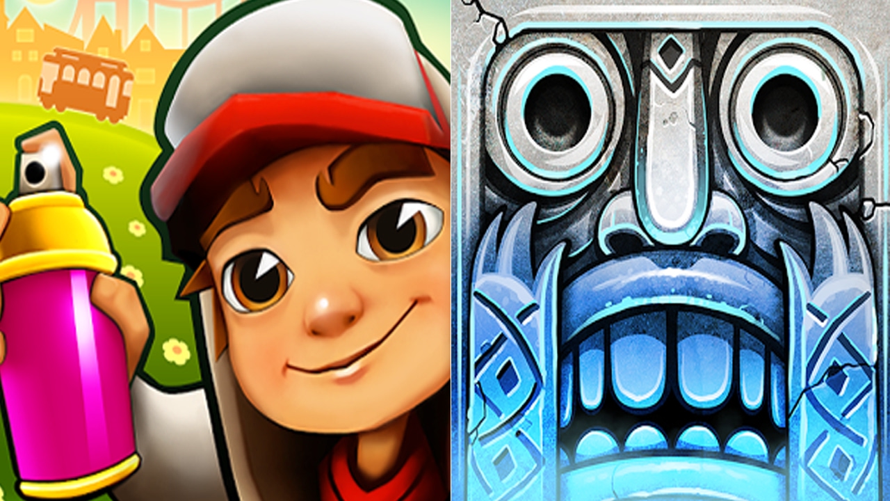 Subway Surfers Havana VS Temple Run 2 Frozen Shadows Android Gameplay HD #1