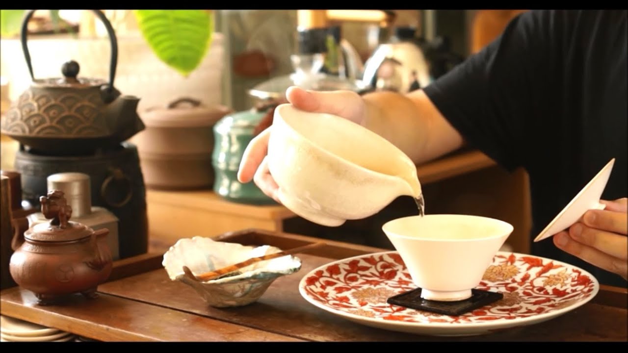 Chinese Tea: Grandpa Brewing Xin Yang Mao Jian Green Tea
