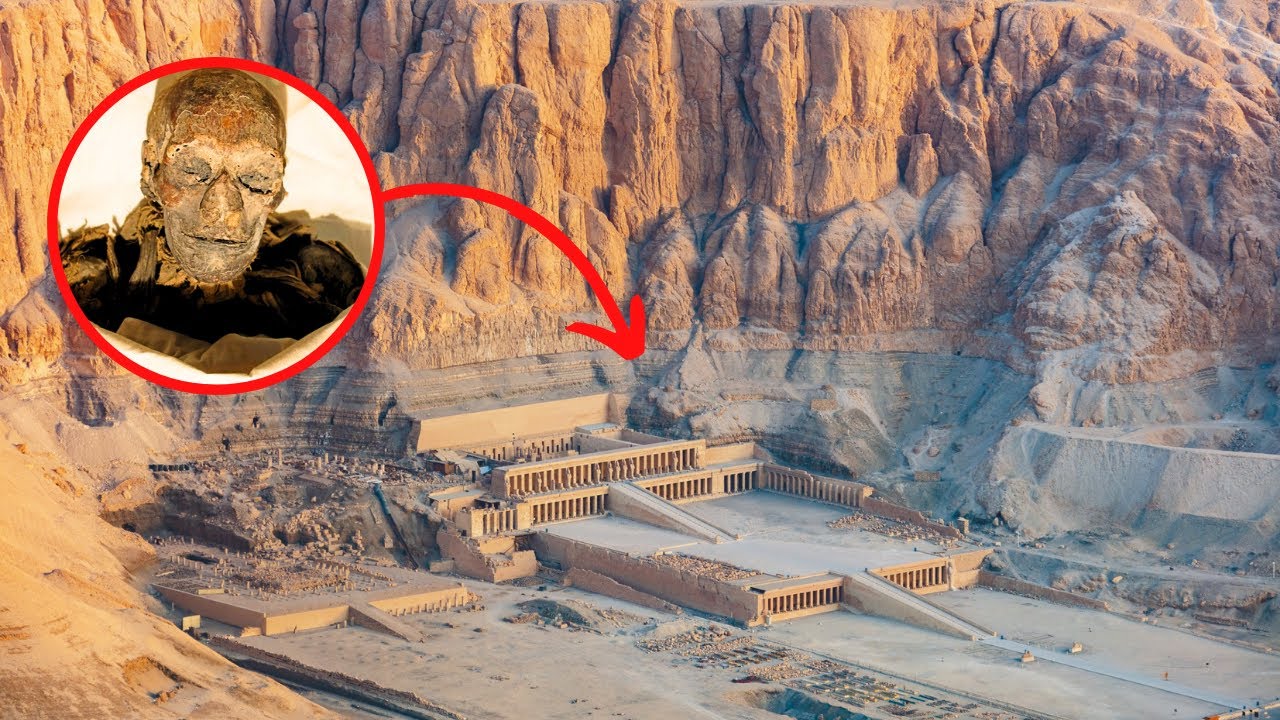 This is the mummy of Moses’ foster mother