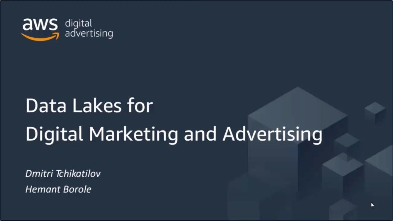 Data Lake Architectures for Digital Marketing Webinar