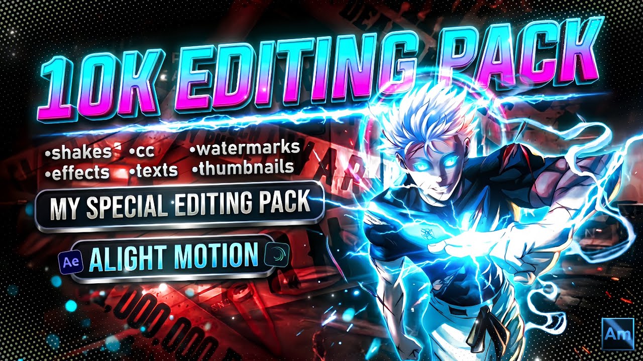 MY 10K SPECIAL EDITING PACK 👀🔥 [XML+ALIGHT LINK+QR CODE] | ALIGHT MOTION 📲