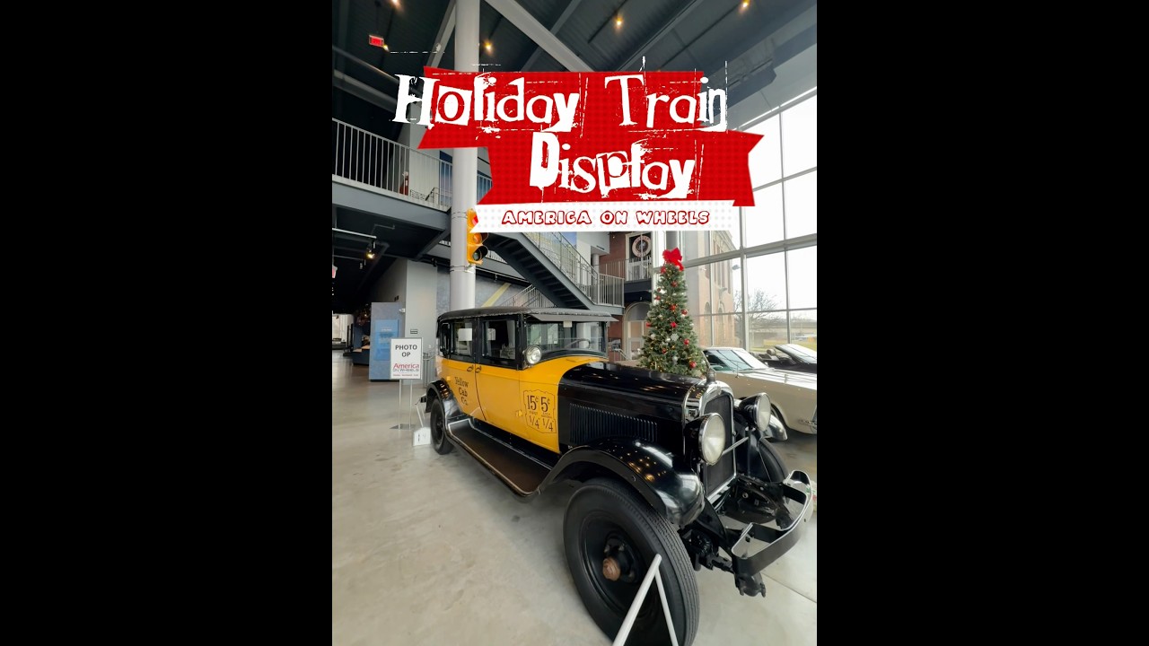 America on Wheels - Holiday Train Display 2024