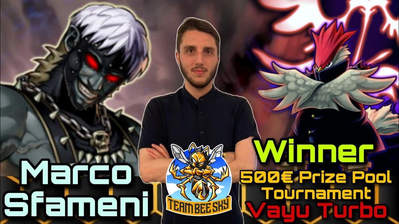 1st Place €500 Prize Pool Tournament - Vayu Turbo Deck Profile ⚡ - Marco Sfameni