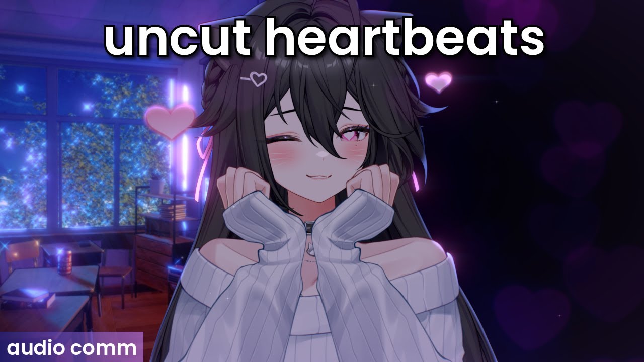 asmr ♡ 11:55 minutes of uncut heartbeats [no talking]