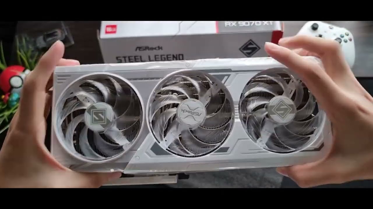 Unboxing – ASRock RX 9070 XT White Edition