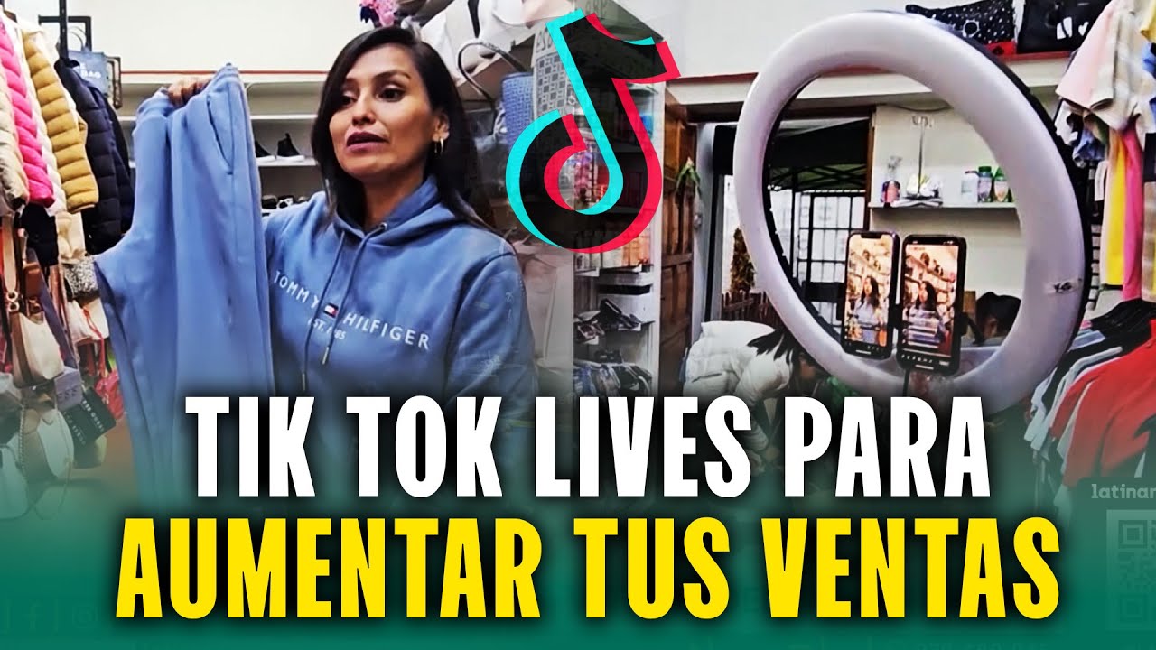 Emprendedores suben sus ventas con Tik Tok Live para promocionar sus productos en tiempo real
