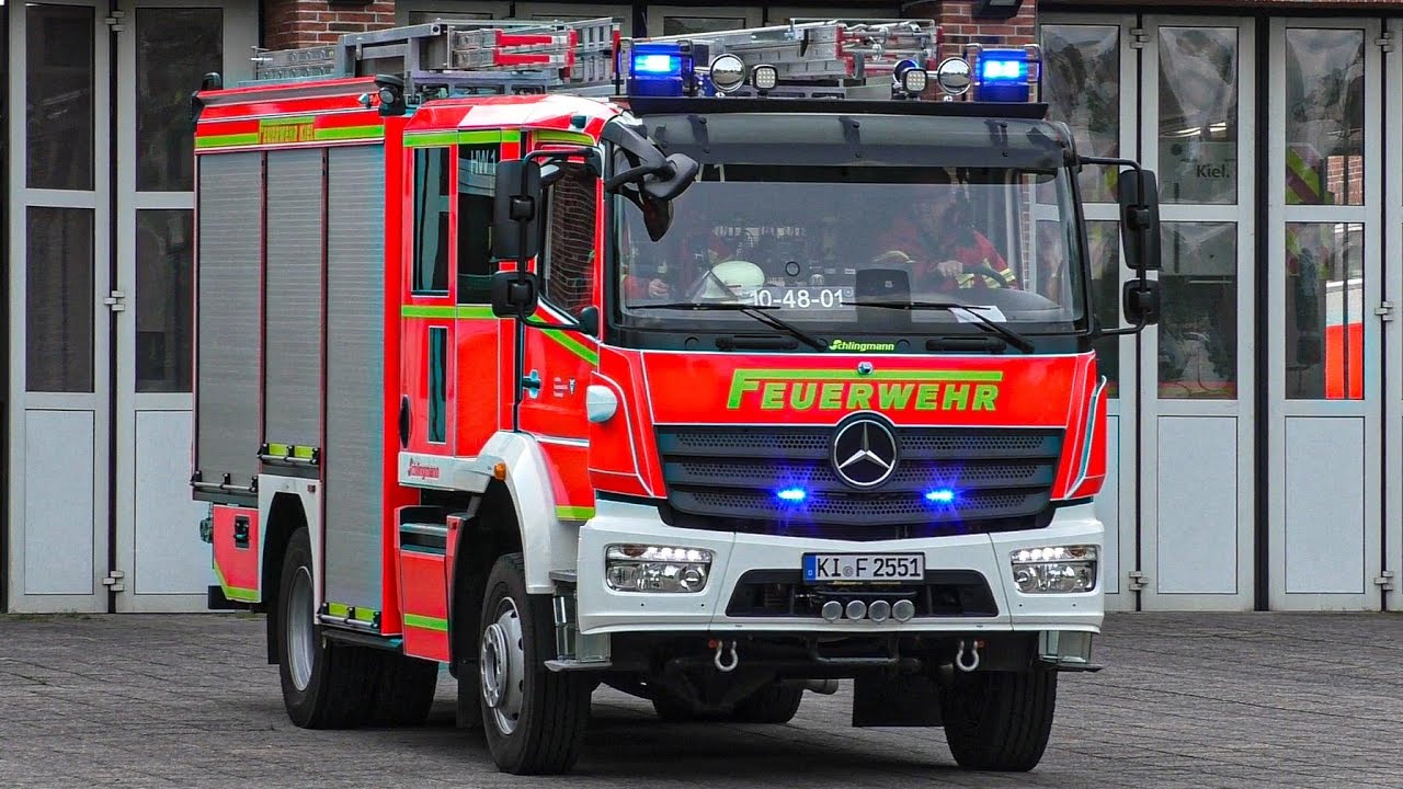 [Landeshauptstadt Kiel] 40min Einsatzfahrten Feuerwehr, Polizei und Rettungsdienst