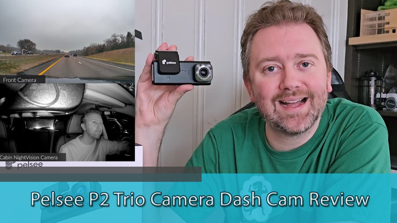 EASY TO INSTALL DASH CAM - Pelsee P2 Trio Camera Dash Cam Review