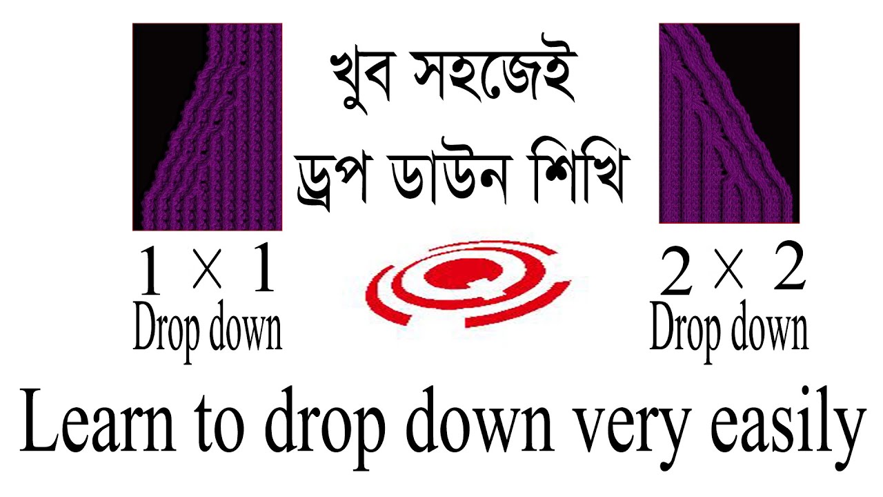 Part 20 Hq Pds Jacquard Programing Tutorial Of  Detailed Discussion Of Drop Down Method.