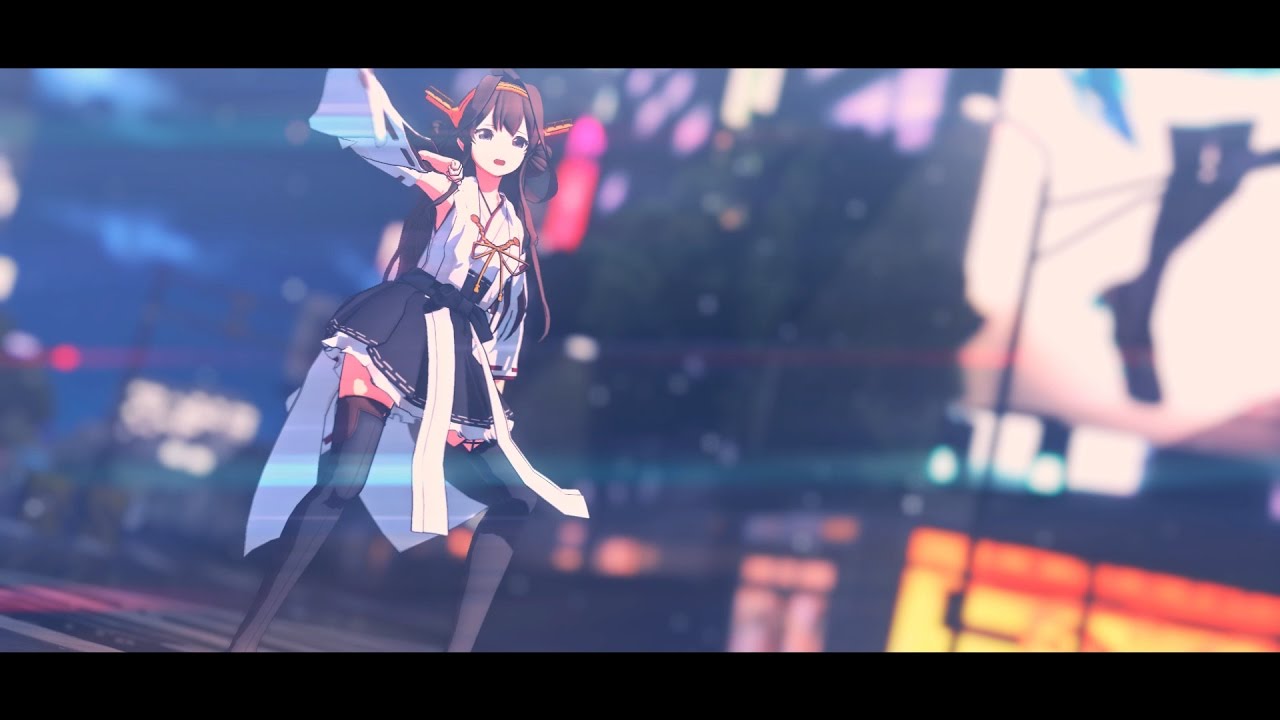 【MMD艦これ】金剛でMarine Bloomin' 【アニメ風】