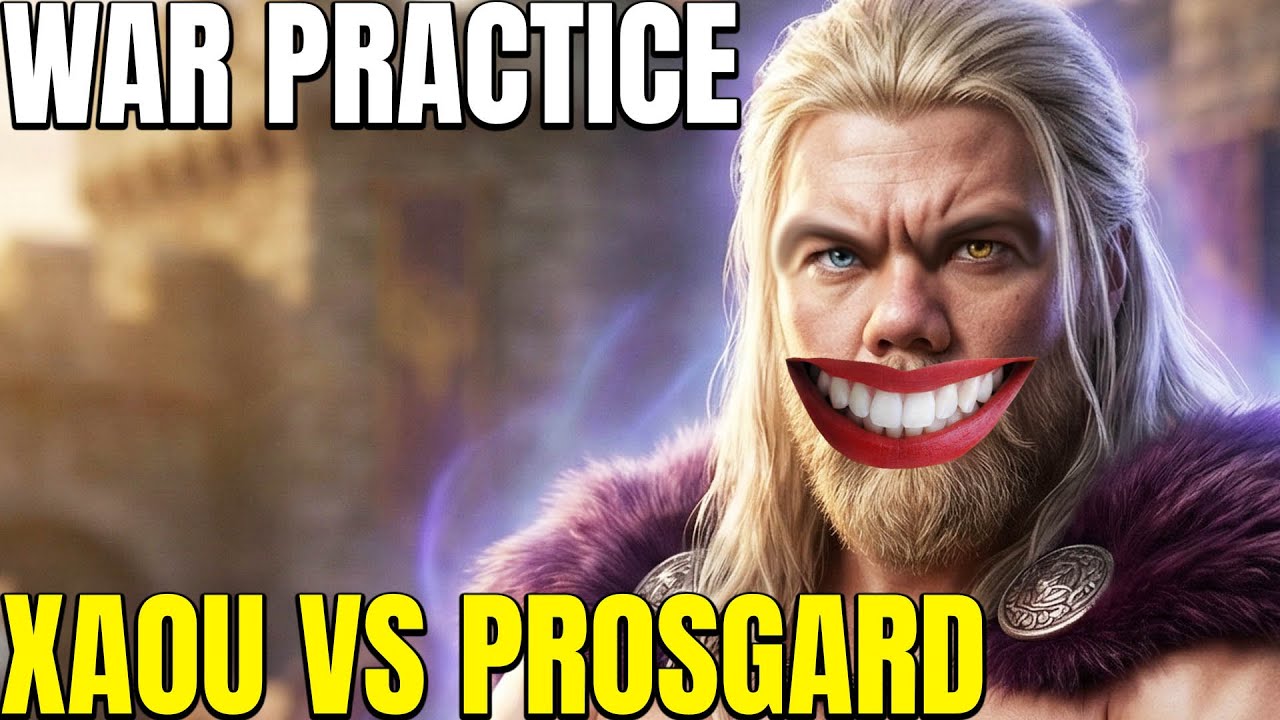xaou VS PROSGARD PRACTICE SERVER BATTLE! VIBIPI GACHA - Legend Of Ymir #43